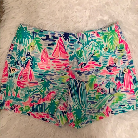Lilly Pulitzer Pants - NWT Lilly Pulitzer marina knit shorts